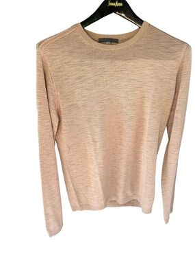 NWoT John Varvatos Men’s Silk Sweater (Small, Tan)